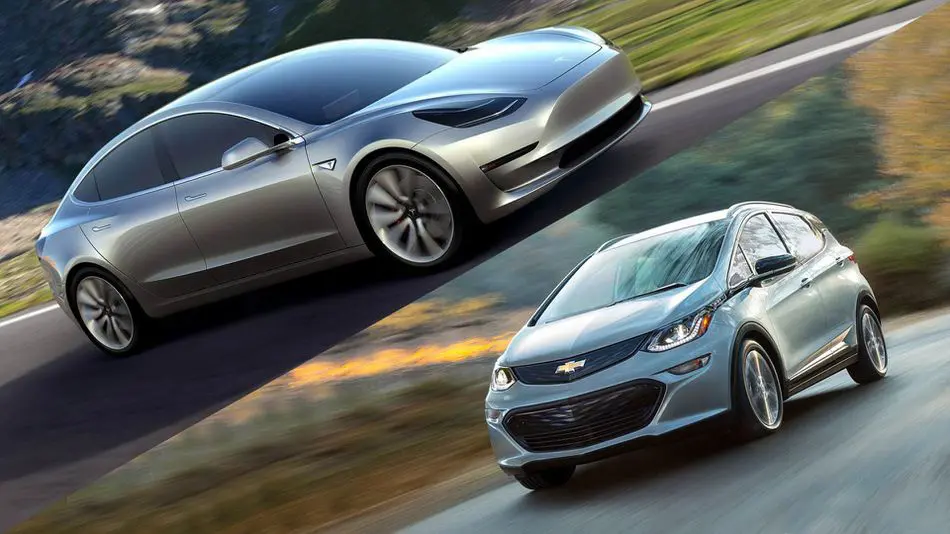 Tesla and Chevy