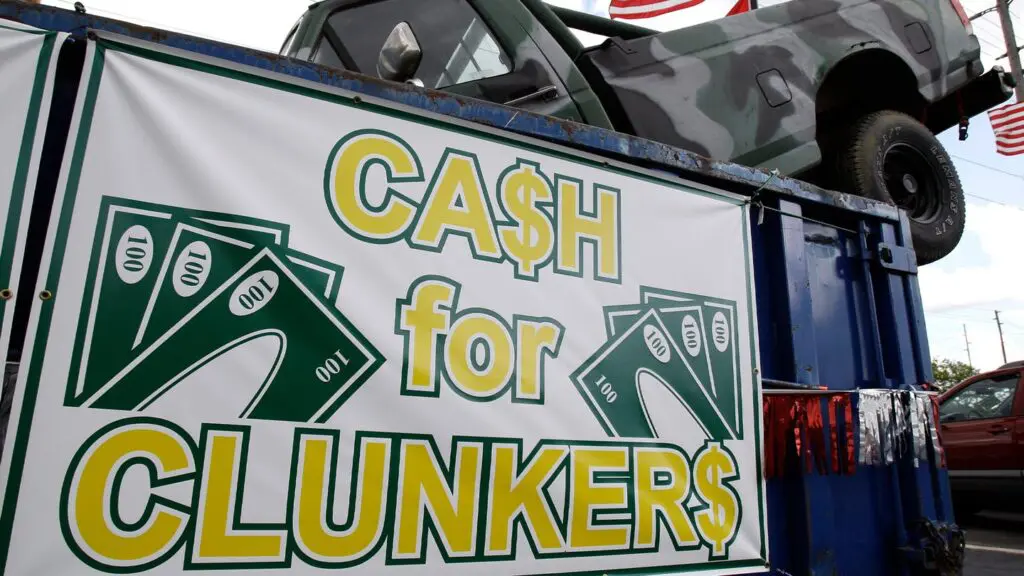 cash for clunkers