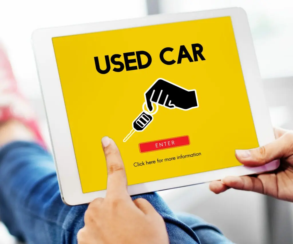 used car ads
