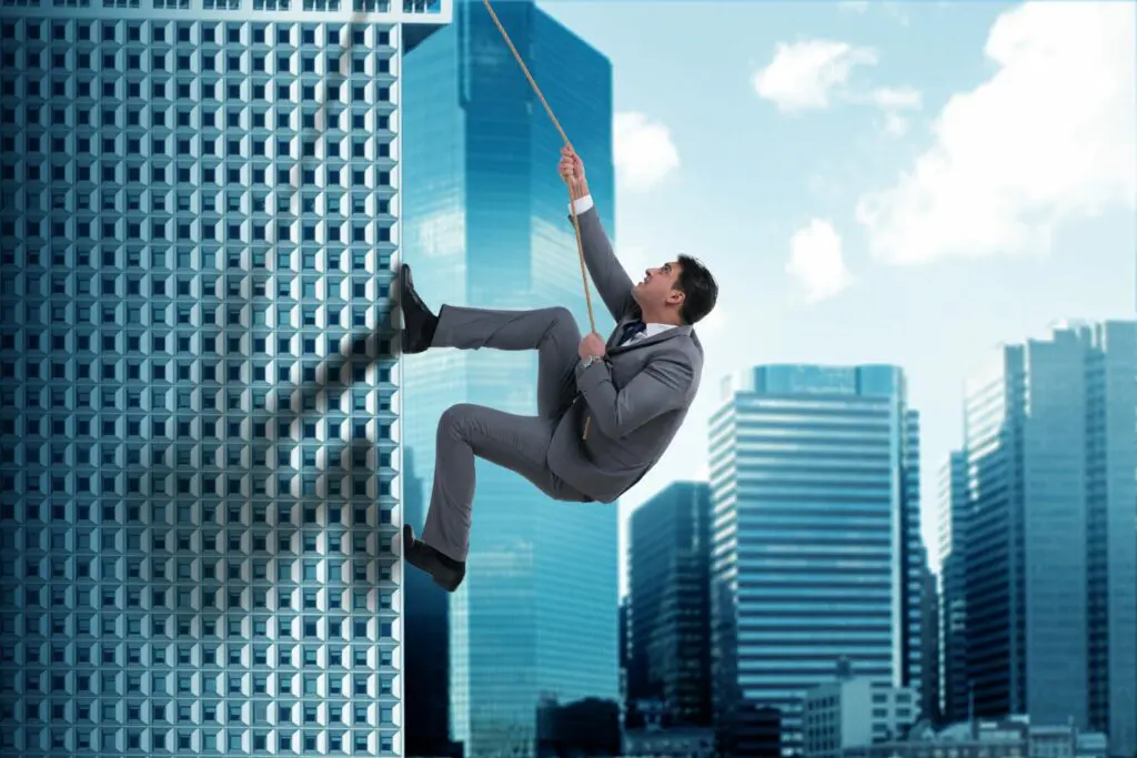 corporate ladder