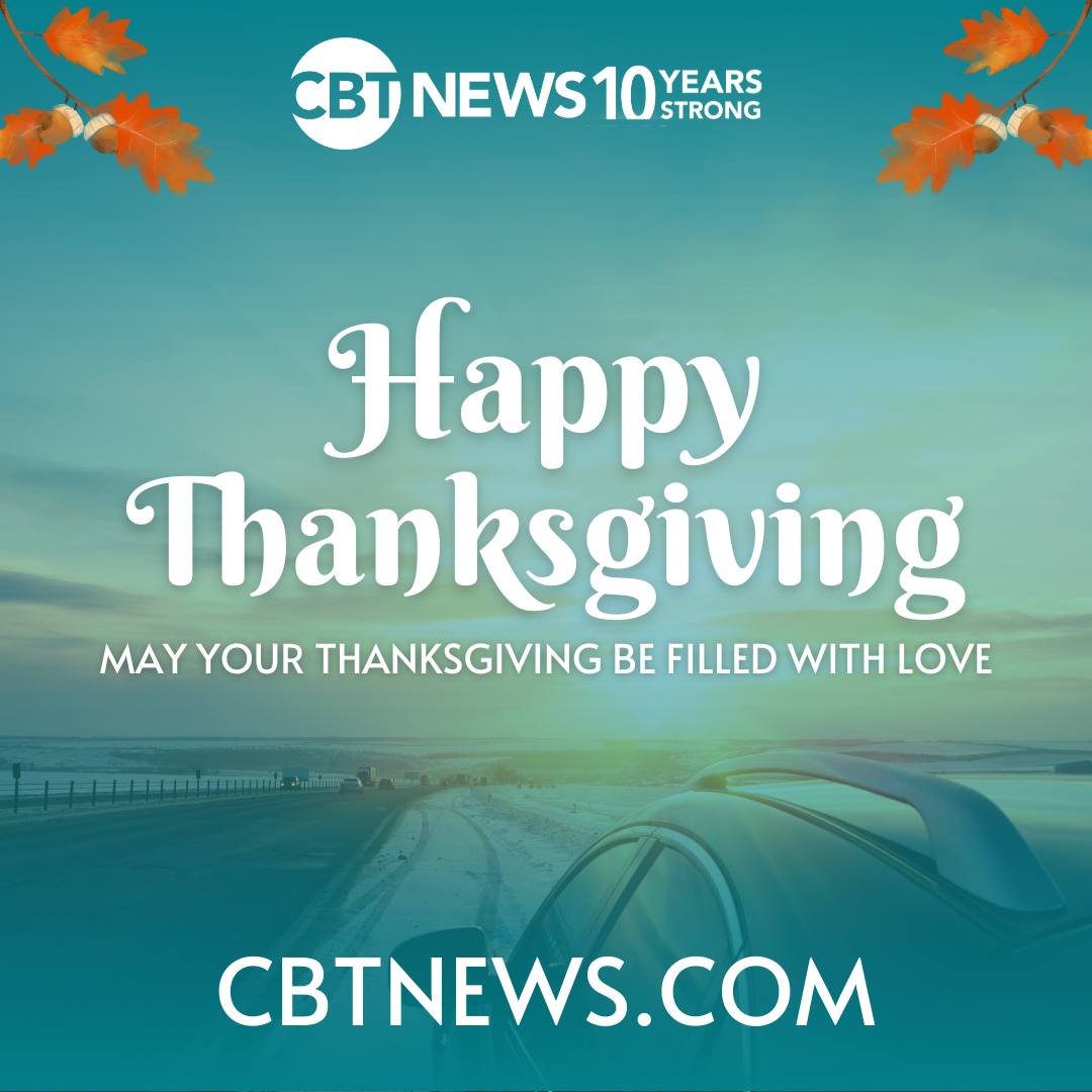 CBT News wishes you a Happy Thanksgiving