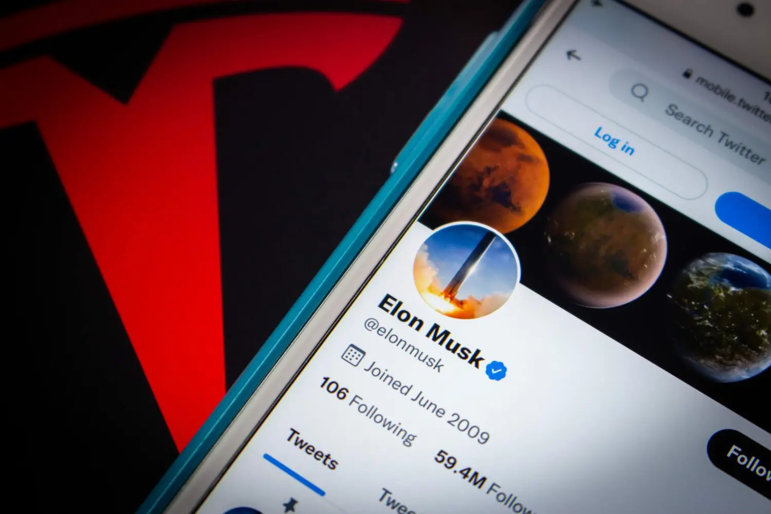 Twitter, Tesla