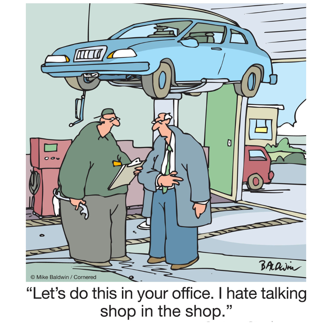Talking shop