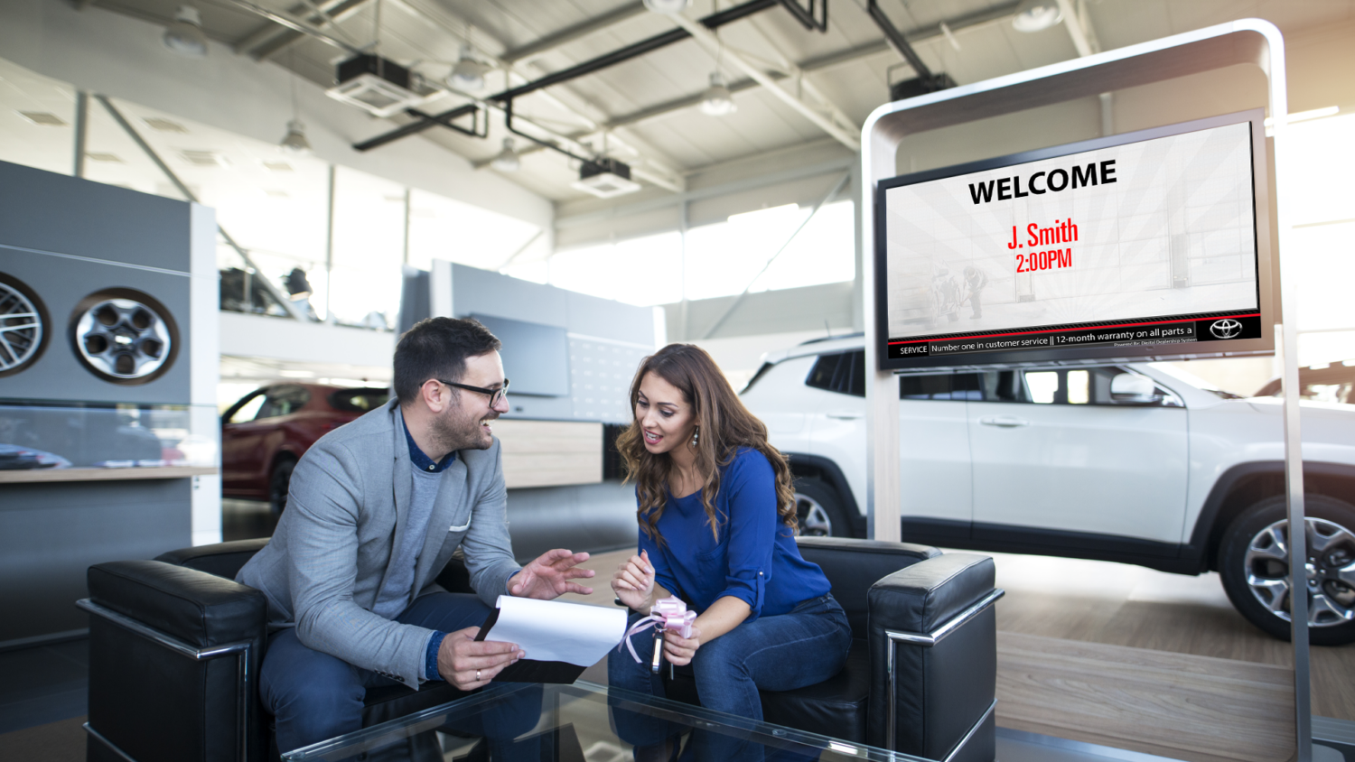 digital signs dealership marketing Digital Dealership System