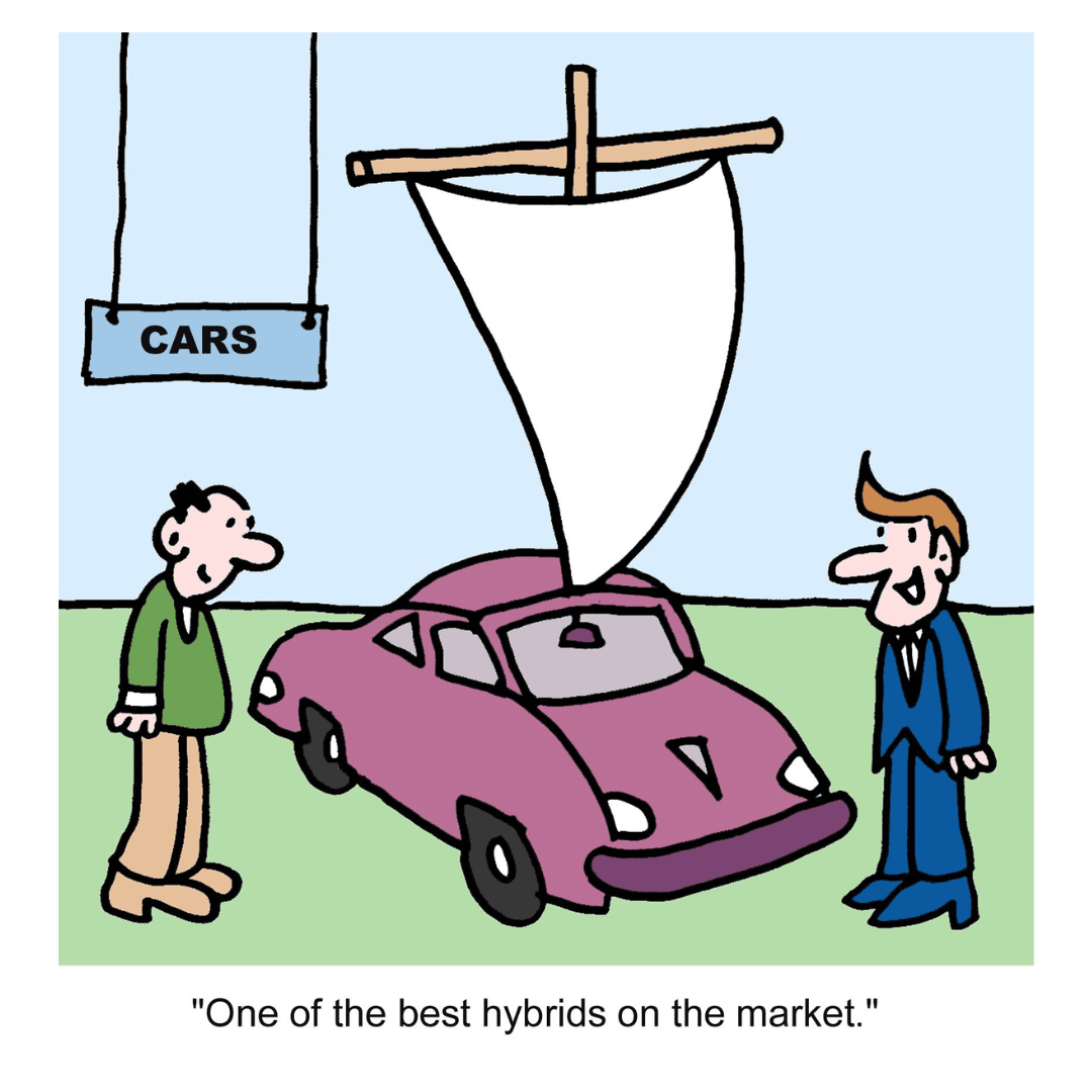 Don’t forget about hybrid cars