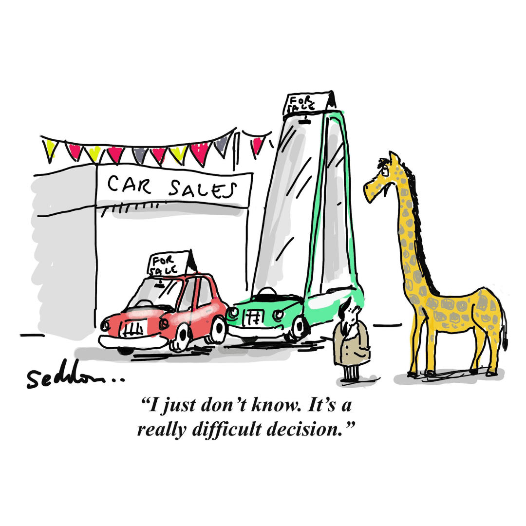 Helping the customer make the right choice