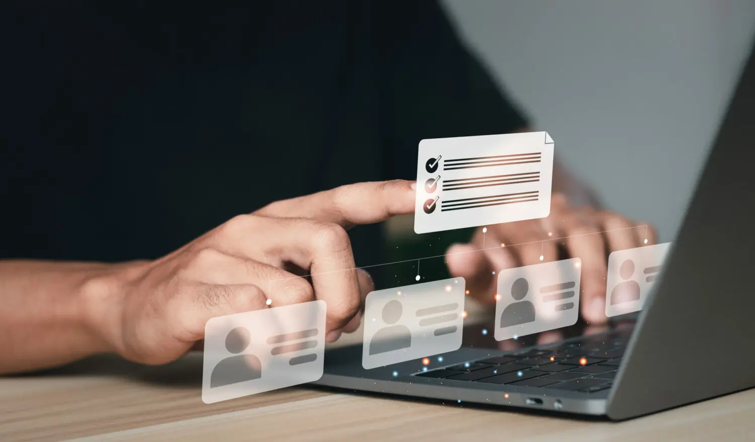 Customer shopping digitally and leaving Try these simple steps with every customer to help increase the amount and impact of your Google and other online reviews