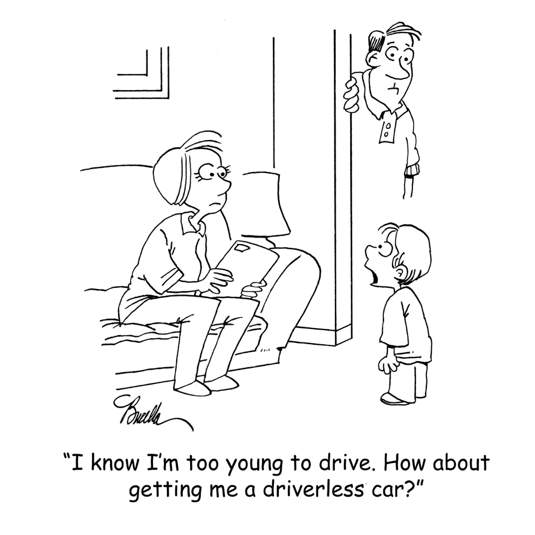 Too young to drive
