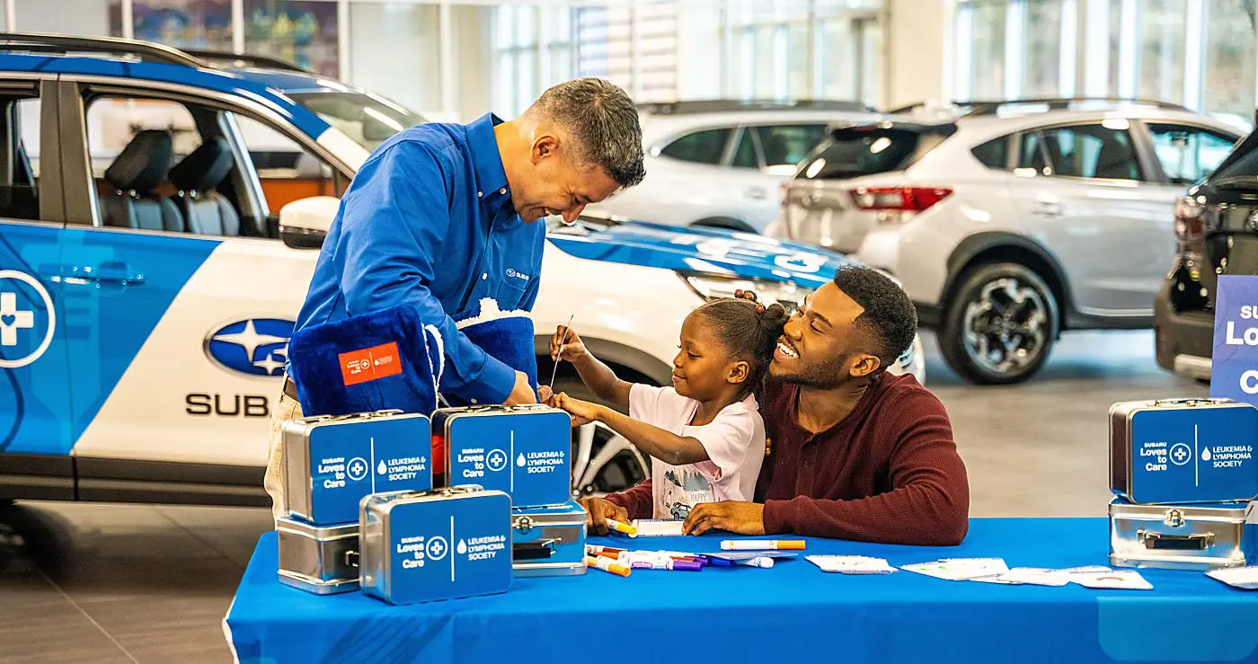 Frank Fletcher Subaru of Joplin, Missouri, has donated more than 70 blankets to patients of the Freeman Cornell-Beshore Cancer Institute.