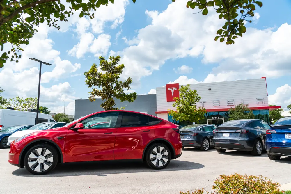 Tesla dominated the four top spots in Cars.com's 2023 American-Made Index, with the Model Y placing first for the second consecutive year.