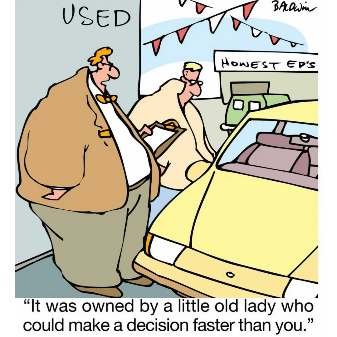 Previously Owned By A Little Old Lady…