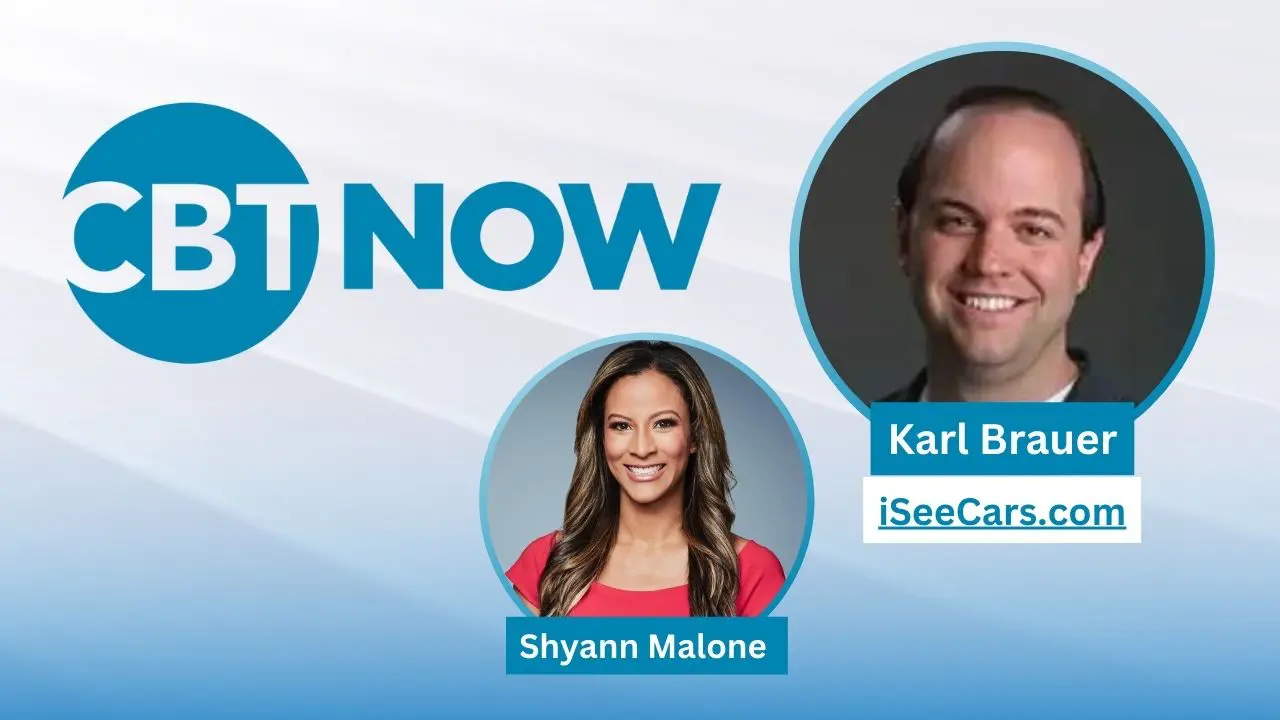 On today’s CBT NOW, we’re pleased to welcome back Karl Brauer, the Executive Analyst for iSeeCars.com, where Brauer will shed some insight into the numbers and what’s happening with the turbulent used car market overall.