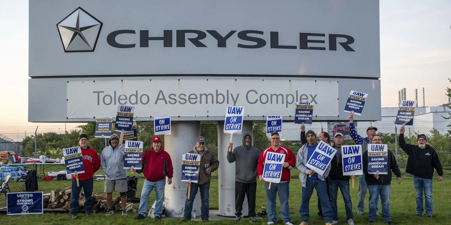 Detroit's Big 3 confront a pivotal UAW strike. Explore a week of tension, GM's defense, Trump's stance, and Biden's response.