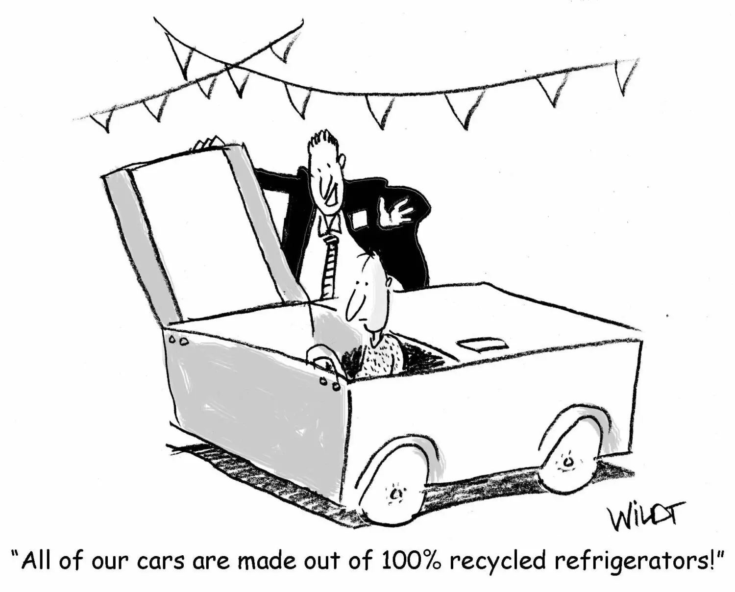 100% Recycled Refrigerators!