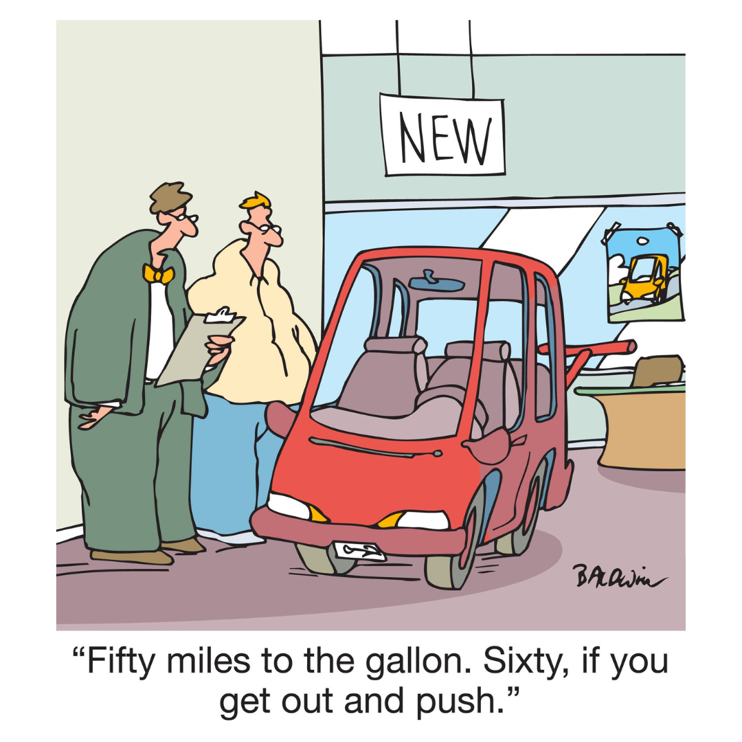 Fifty Miles To The Gallon