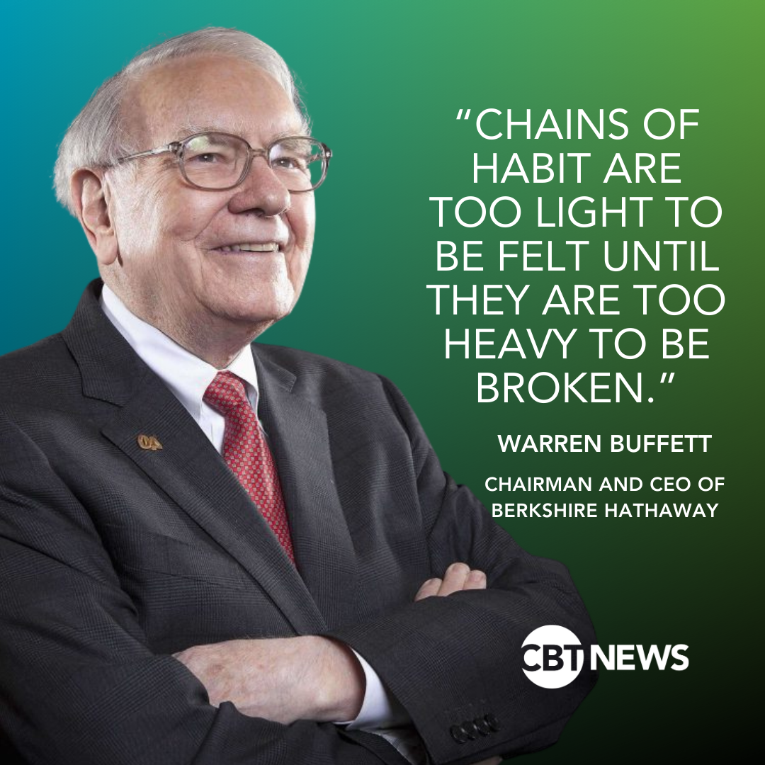 Warren Buffett on habits