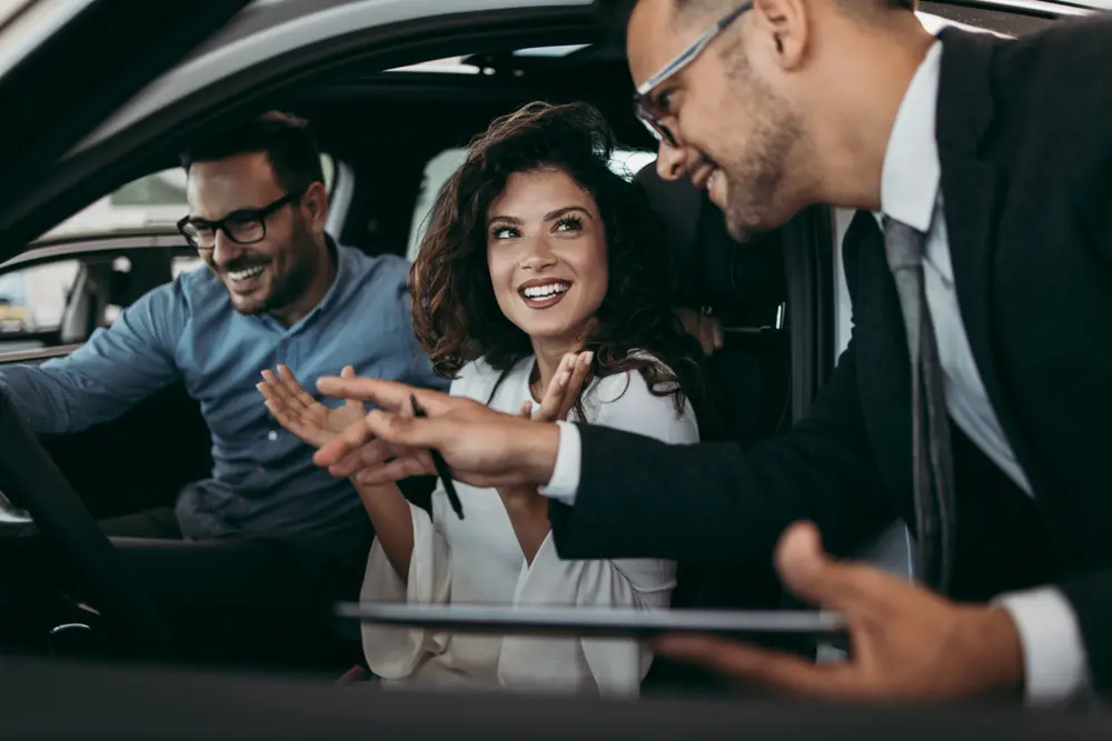 By shopping with dealers registered with the IRS, a car buyer can use their electric vehicle tax credit as a down payment at the time of sale.