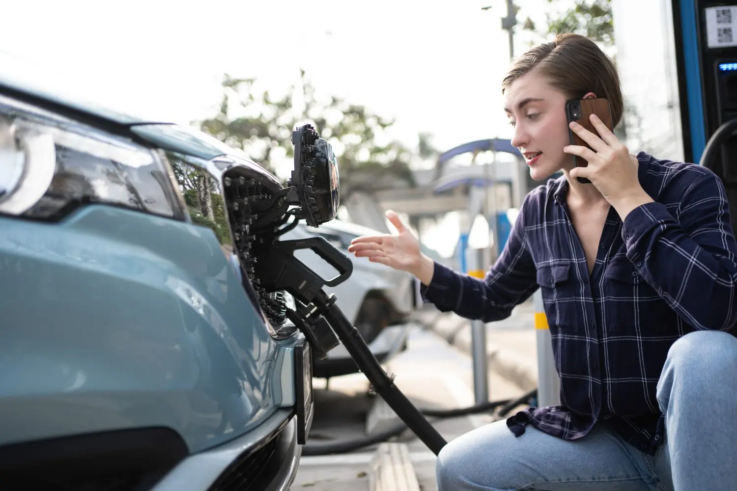 EV sales are predicted to account for a record 9% of all passenger vehicles in the U.S. this year but still fall behind China and Germany
