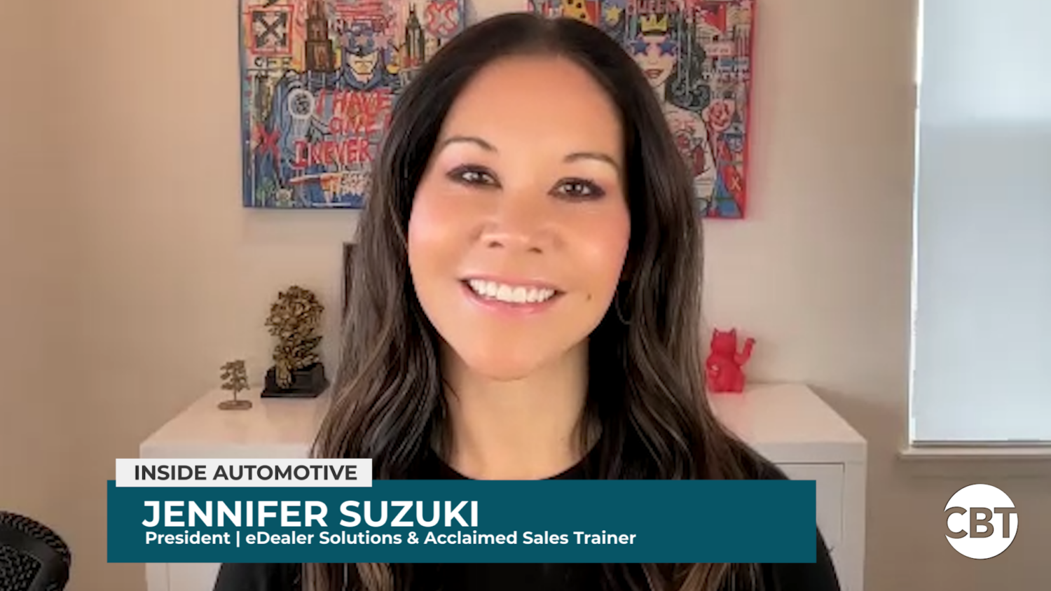 Joining us on the latest episode of Inside Automotive is Jen Suzuki, sales trainer and the president of eDealer Solutions.
