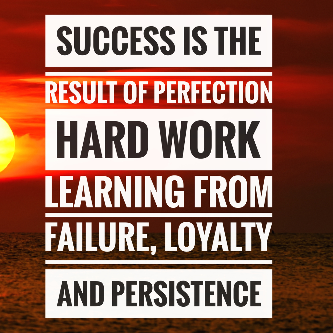 The ingredients to success