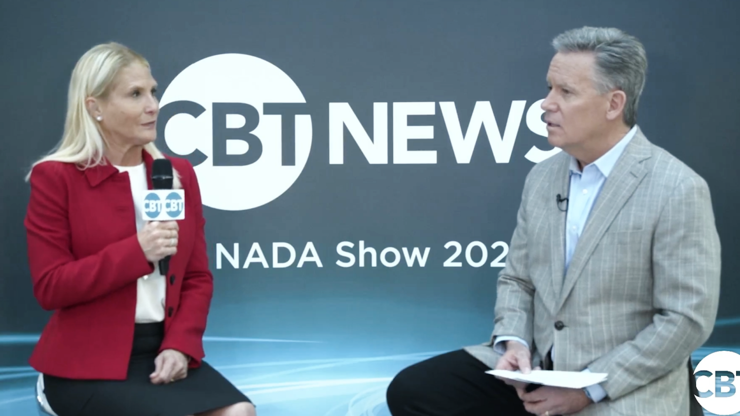 Jim Fitzpatrick of CBT News discusses automotive industry valuations with Erin Kerrigan at the 2024 NADA Show. Catch the coverage here.