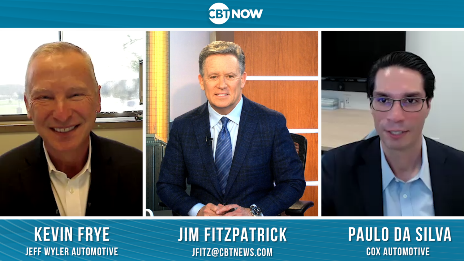 Kevin Frye and Paulo da Silva join CBT Now to discuss the industry's first instance of a fully online car buying experience.