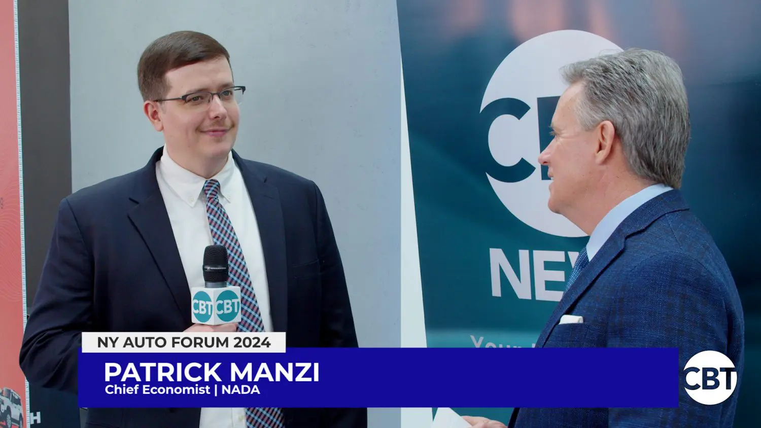 At the NY Auto Forum, Jim Fitzpatrick & NADA's Patrick Manzi discuss strong auto market due to job availability & wage growth.