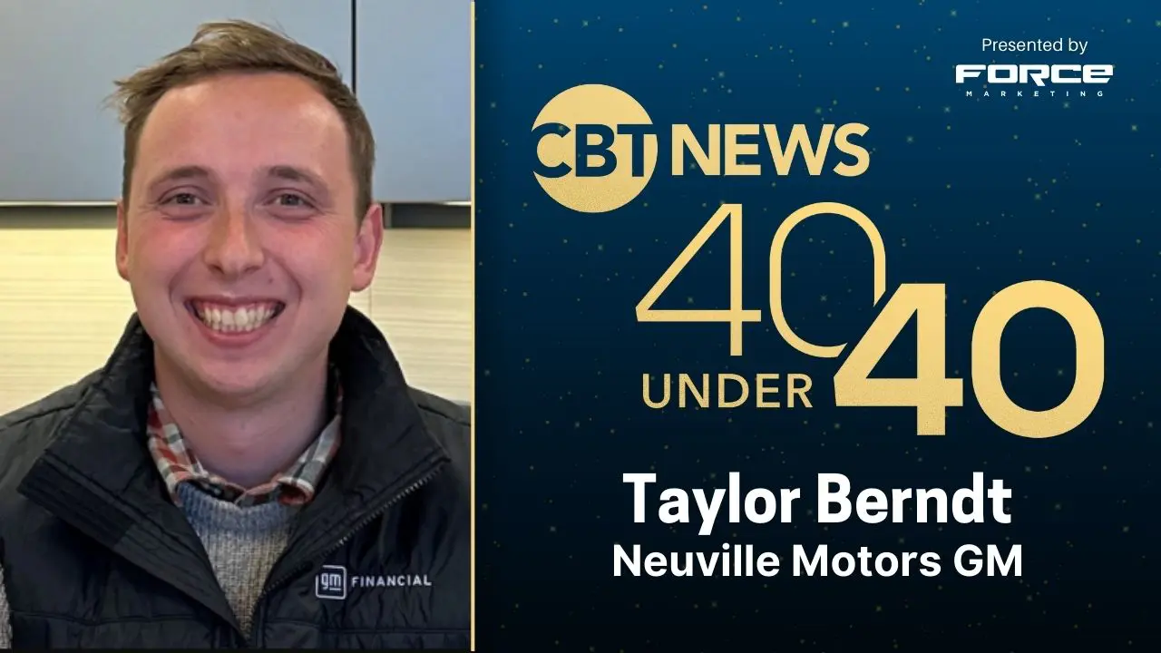 40 under 40 Honoree: Taylor Berndt | Neuville Motors GM