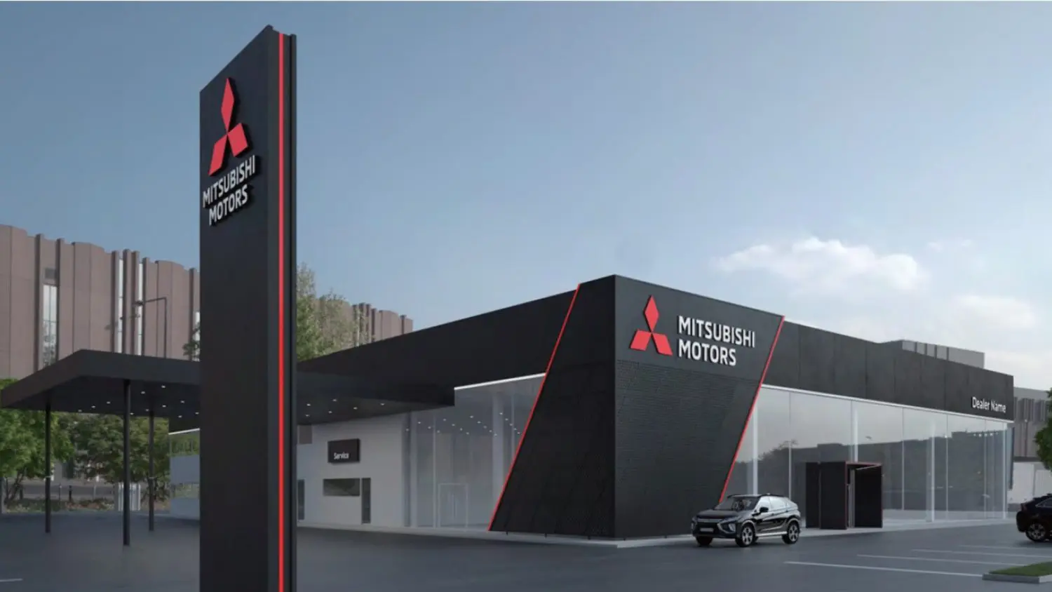Mitsubishi sues Washington-based dealer for failure to comply with Visual Identity Program and redirecting cars to competitor service center.