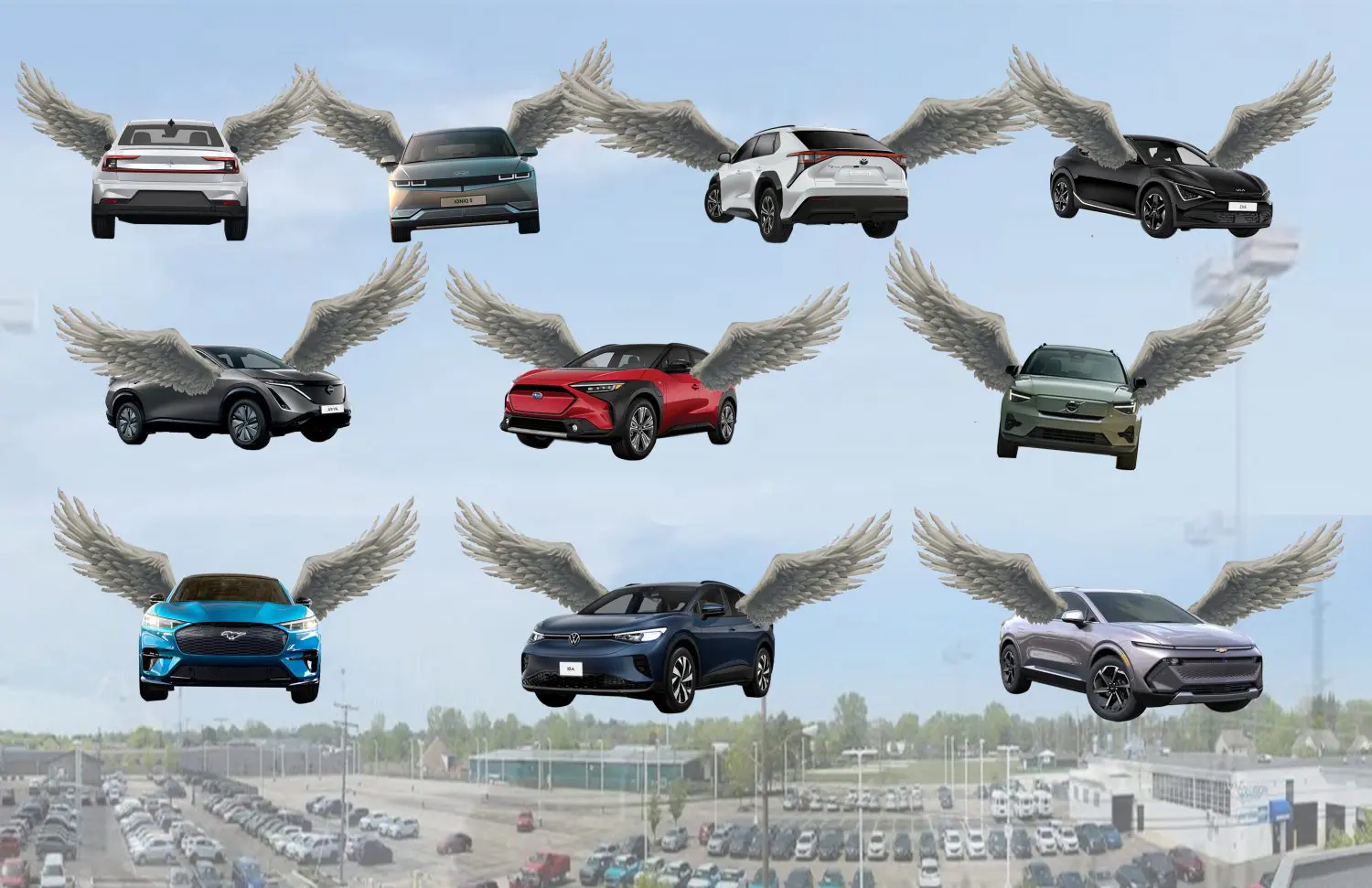 It’s not futuristic flying cars that are winging their way off of dealer lots. In certain parts of the country, EVs – both BEVs and PHEVs.