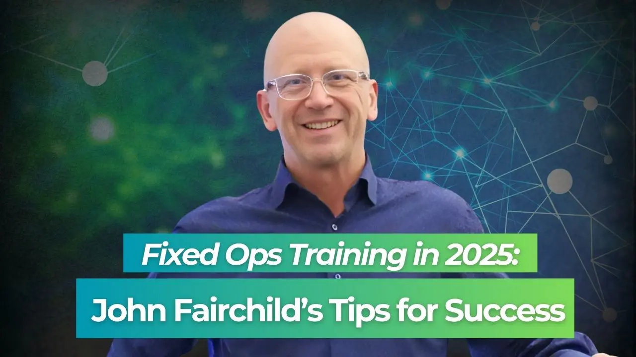 Joining us on today’s Inside Automotive is John Fairchild President of Fairchild Automotive Solutions, to share recommendations for fixed ops
