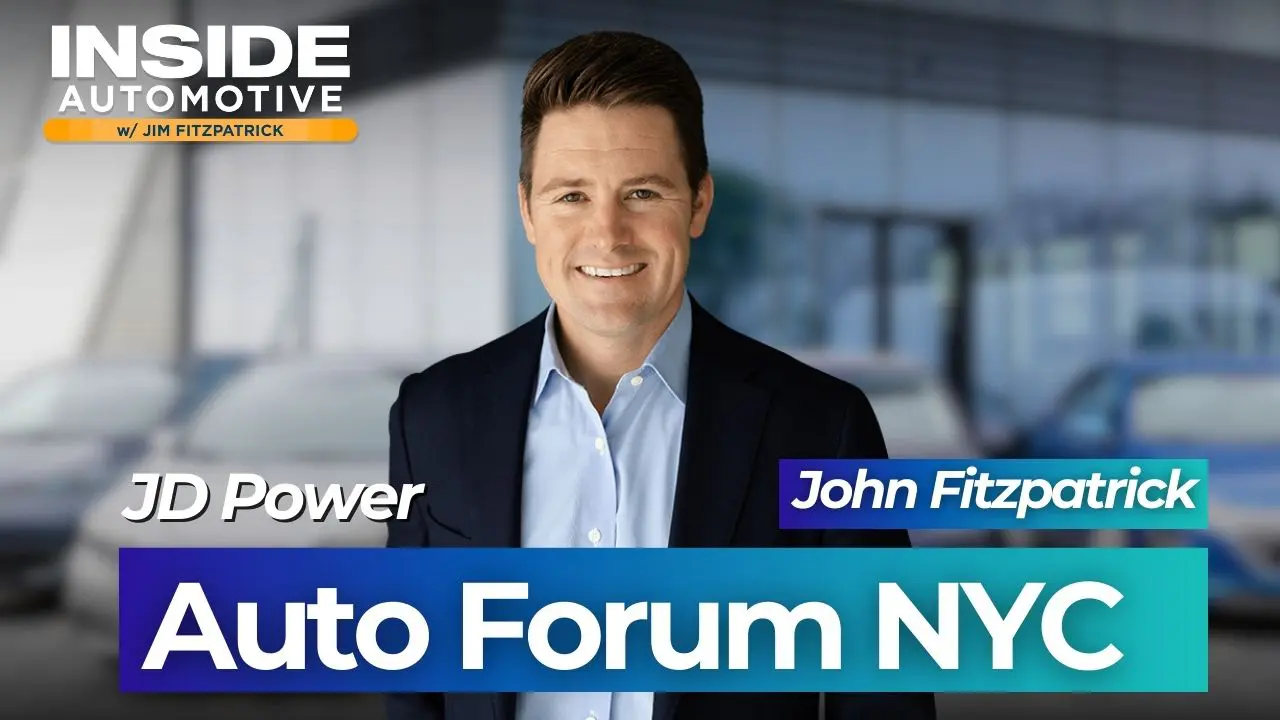 John Fitzpatrick previews his keynotes at the upcoming JD Power Automotive Forum, scheduled for April 15th on today's Inside Automotive.