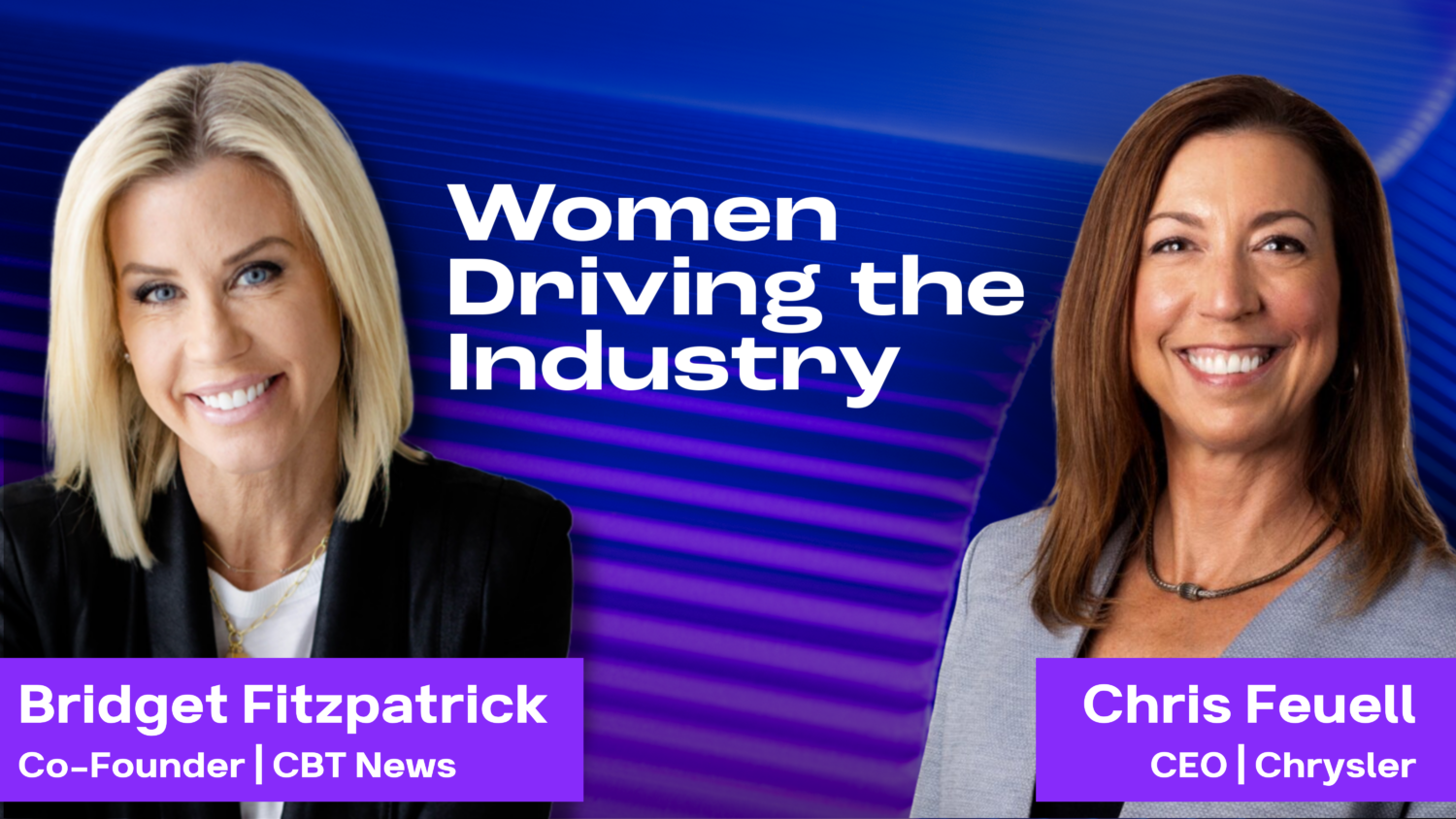 Chris Feuell, CEO of the Chrysler brand at Stellantis, reflects on her path to becoming the first woman to lead Chrysler.