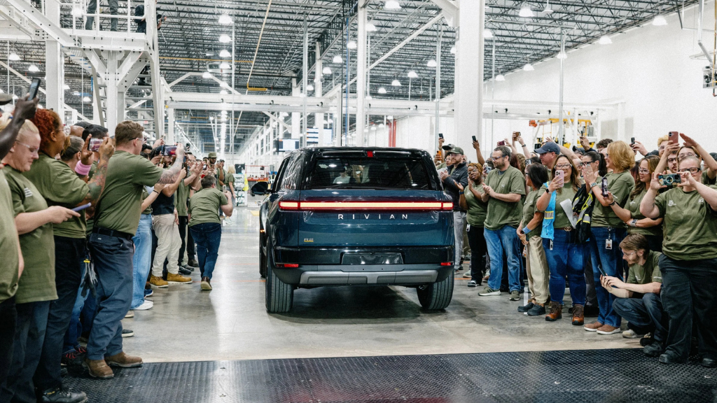 Rivian increases Georgia plant capacity to 300,000 units, narrows Q1 losses