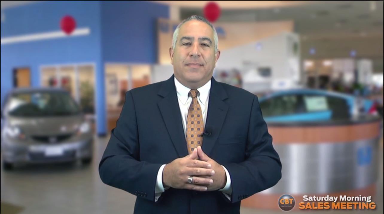 Saturday Morning Sales Meeting with David Lewis