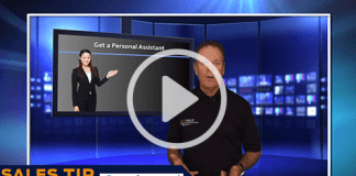 Sales Tip of the Day – Why you need a personal assistant