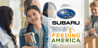Subaru of America fights hunger with 100M meal donation to Feeding America Subaru