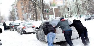 Massive winter storm idles automotive plants, affects dealers storm