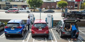 General Motors files patent for daisy chain EV charging using dual ports