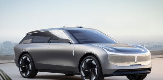 Ford unveils new futuristic EV concept car, the Lincoln model L100 Ford