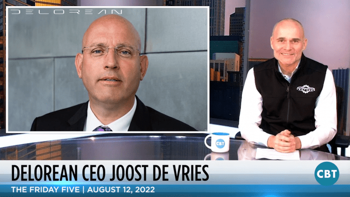 Special Edition: DeLorean CEO Joost de Vries shares details about