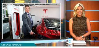 Tesla stock upgrade, new EV battery tech, robotaxi starups