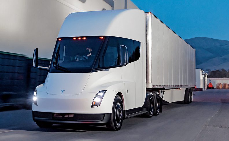 Tesla electric Semi-truck, holiday discount
