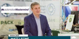 Harnessing the power of data is your biggest competitive advantage — Matt Leone, automotiveMastermind data automotiveMastermind