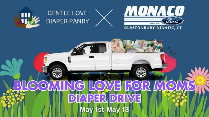 To support local mothers in need, Gentle Love Diaper Pantry is teaming up with Monaco Ford, to host 