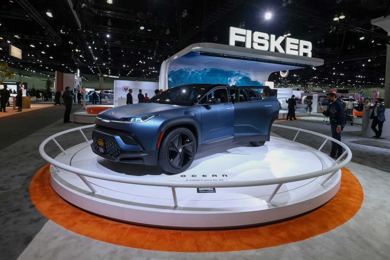 In its quarterly financial report, Fisker announced it was cutting its yearly production goal to a range of 32,000 to 36,000 units