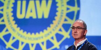 UAW president Fain denounces Stellantis proposal amidst negotiations Shawn Fain, president of the UAW, denounced an agreement offered by Stellantis amidst ongoing talks over union pay and benefits.
