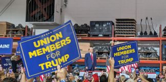 Trump joins United Auto Workers strike, criticizes electric vehicle push Donald Trump joined a United Auto Workers strike, where he criticized the electric vehicle push and laid out his own automotive agenda.