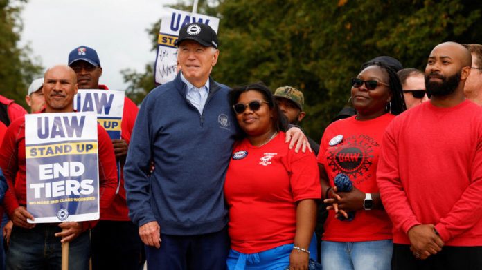 Earlier this week in automotive industry news: Biden supports UAW strike, Ford halts $3.5B EV plant, and new AutoNation COO unveiled.