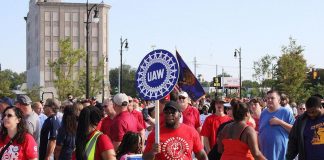 UAW swiftly rejects GM’s offer of 16% wage increase ahead of strike deadline The UAW union received a counteroffer from GM, which included a proposed 16% wage increase and a 56% pay increase for new workers